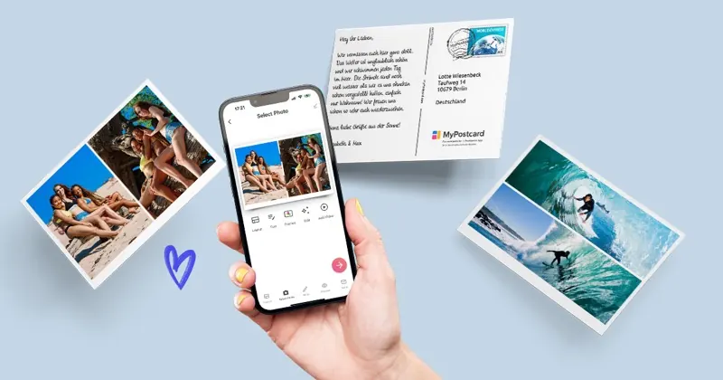 Postcard on the Run